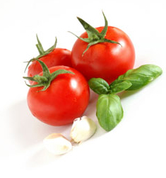 Tomatoes, Basil and Garlic